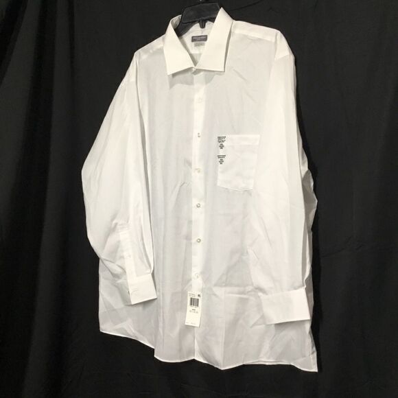 Flex Regular Wrinkle Free Button-Up Dress Shirt C6 - Picture 2 of 7